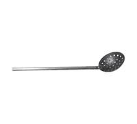 Hemobllo Heavy Duty Metal Casting Spoon for Aluminum Refining with Iron Material, Quick to Empty and Resistant to Aluminum Flow Erosion, Industrial Metal Skimming Ladle for Foundry Skimming