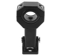 Hemobllo Heavy-duty Universal Motorcycle Light Mount Bracket for LED Spotlights and Fog Lights, Adjustable Metal Clamp with 30cm Hole Diameter, for Challenging Road Adventures