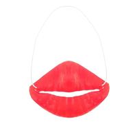 Hemobllo Hilarious Sausage Big Mouth Prank Toy for April Fool's Day Fun Lip Props for Halloween Cosplay Parties Safe Latex Material for All Ages Accessory for Parties and Events