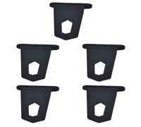 Hemobllo Hooks Easy Strip Rv Awning for Rubber Channels 5pcs Lightweight and Use Hanging Accessories Camping and Traveling