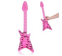 Hemobllo Inflatable Guitar Lightweight Pvc Rock Guitar Prop Random Color Musical Party Decoration with Realistic Design for Stage Performance and Role Play Events