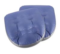 Hemobllo Inflatable Hot Tub Seat Cushion with Suction Cups Dual Purpose Backrest Portable Bath Booster for Shower and Spa Use