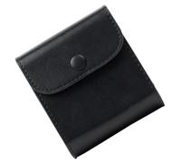 Hemobllo Instant Camera Film Photo Pouch in PU Leather Compact Case Compatible Square Film for Travel and Daily Use