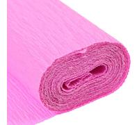 Hemobllo Italian Stretch Crepe Paper 1 Roll Pink Crepe Paper Black Sheets Rolls Decorative Art and Craft Supplies for Halloween Party and Making Backdrops
