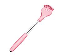 Hemobllo Itch-Relief Tool Back Scratcher Extendable with Steel Ball Massager Portable Plastic Design for Adults Suitable for Personal Care and Relaxation