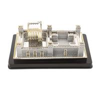 Hemobllo Jerusalem Temple Resin Sculpture Model for Home Decor Religious Desktop Figurine Israel Building Ornament Office Religious Statue