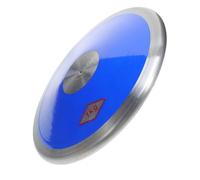 Hemobllo Kg Throwing Discus for Youth Beginners, Steel Nylon Training | Blue Anti-slip Texture, Rounded Edges, Stable Grip, for Sandpits and Indoor Turf Use