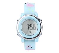 Hemobllo Kids Digital Watch Luminous Cartoon Waterproof LED Display Blue
