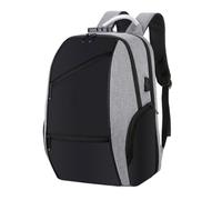 Hemobllo Laptop Large Capacity Backpack with Password Lock Multi-function Oxford Cloth Adjustable Shoulder Strap Business and Travelling Bag for Men and Women