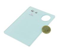 Hemobllo Lash Extension Lightweight Acrylic and Stone Material Acrylic Pallet with Stone Easy to Carry for Eyelash Extensions for Salon and Home Use