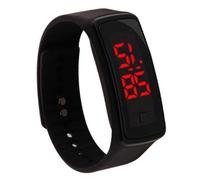 Hemobllo LED Electronic Watch with Calendar Silicone Outdoor Wristwatch