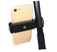 Hemobllo Lock Cell Phone Holder Material Selfie Stick Phone Clamp Outdoor Hiking Scenario Clip for Selfie Stick Mobile Support Clip
