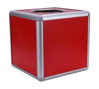 Hemobllo Lottery Box Container with Classic Vivid Geometric Design Multi-functional Raffle Ball and Ticket Storage Box for Party Supplies and Donation Money Collection Random Color