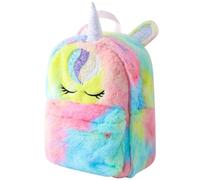 Hemobllo Lovely Unicorn Plush Small Backpack for Little