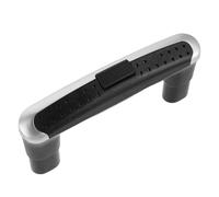 Hemobllo Luggage Handle Replacement Plastic Suitcase Handle, Black, 16.60x7.20x2.50cm, Screw-on Grip Bar for Business Travel Roller Bag Repair