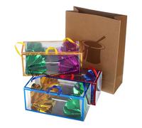 Hemobllo Magician Trick Bag with Flower Appearing Illusion Plastic Flower Box Easy to Use Stage Magician Prop for Decoration