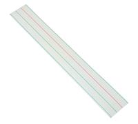 Hemobllo Magnetic Dry Erase Strips for Fridge and Locker Reusable Red Whiteboard Magnetic Strips with Four-line Three-Grid Pattern for Classroom and School Writing Practice