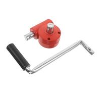 Hemobllo Manual Greenhouse Film Roll up Winch Replacement Handle Kit 2pcs - Hand Crank Mechanism for Ventilation Sidewall Top Window Film Winding Equipment