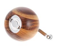 Hemobllo Manual Pepper Mill Grinder Hand-Crank Pepper Grinding Tool with Ceramic Grinder and Stainless Steel Body for Home and Restaurant Use, Easy to Clean Kitchen Utensil