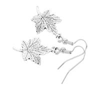 Hemobllo Maple Leaf Drop Earrings for Women Autumn Seasonal Elegance Dangle Jewelry Canadian Souvenirs Creative Leaf Design Suitable for Casual and Formal Wear