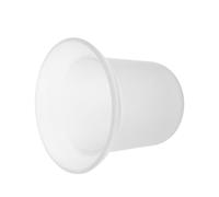 Hemobllo Matte Toilet Brush Cup with Drainage Holes 8cm Base X 11.5cm Opening Bathroom Toilet Brush Holder for Household Use