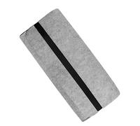 Hemobllo Mechanical Keyboard Pouch Keyboard Storage Bag PU Material 87-Key Layout for Convenient and Simple Storage Use at Home or-The-Go