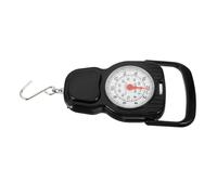 Hemobllo Mechanical Luggage Scale Portable Spring Weighing Scale Handheld Small Accurate Weight Measurement for Travel Built-In Tape Measure and Sturdy Construction