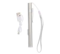 Hemobllo Medical USB Rechargeable Penlight White LED Doctors Pen Light with Pocket Clip for Eye, Ear, Nose, Throat Examination and Nursing Screening