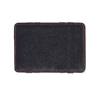 Hemobllo Men's Pu Leather Wallet Black Bifold Purse with Large Capacity and Multi-Card Design, Simple Style Elegance Suitable for Daily Occasions and Gifts for Male Birthdays