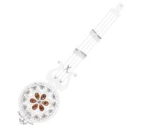 Hemobllo Metal Pendulum Replacement for Wall Clock Movement Kit White Quartz Clock Pendulum Sturdy Metal Material That Will Not Rust Easily