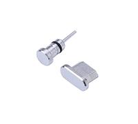 Hemobllo Micro Usb 3.5mm Earphone Jack Adapter Set Dust Plug for S7 Mobile Phone Dust Covers