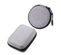 Hemobllo Microphone Memory Waterproof Bags Storage Eva Portable 2pcs Electronic Product Organiser with Multiple Compartments Cards Microphones for and, for Business Trips and Vocation