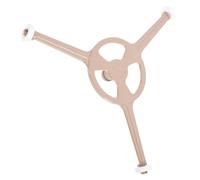 Hemobllo Microwave Turntable Roller Support Ring with Tripod Stand Plastic Tray Holder for Microwave Oven Parts Replacement Compatible with Flatbed