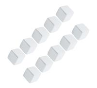 Hemobllo Mineral Calcium Blocks for Adding into Food or Water 10pcs White Multiple Uses, Safe and Healthy Molar Cubes for Tortoise and Gecko in Aquarium and Terrarium