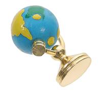 Hemobllo Mini Globe Decorative Model Realistic Design for Dollhouse for Rooms Miniature Decor for Home Decoration Vintage Style Globes