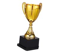 Hemobllo Mini Gold Trophy Cup with Black Base Appreciation Gift Award for Family Competitions Sports Events and Personal Achievements Compact and Stylish Recognition Prize for Winners