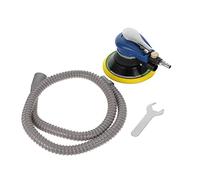 Hemobllo Mini Pneumatic Polishing Machine Sander Car Buffer Polisher 6 Inch Dust Collector Lightweight Design for Auto Detailing Multi-Surface Use