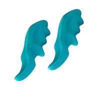 Hemobllo Mini Thumb Massagers Set for Effective Stress Relief for Home Use and Travel 2pcs Small and Lightweight Plastic Massage Tools with Trigger Point Massage and Smooth Appearance