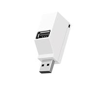 Hemobllo Mini Usb Hub Usb Hub for Laptop Adapter Direct Plug Design for Office and Home Use