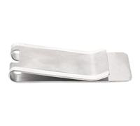 Hemobllo Money Clip Wallet Silver Titanium Slim with Credit Card Holder and Cash Holder Stylish Simple Design, Not Easy to Break or Deform, for Beer Festival and Everyday Use