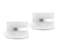 Hemobllo Motion Sensor Light - 2 Pcs Sensor Lights Indoors Battery Powered Outdoor Lights Motion Sensor Night Light LED Sensor Light for Garden Corridor, Warm White Light (Batteries Not Included)