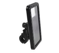 Hemobllo Motorcycle Phone Holder Mount for Handlebar Vibration Resistant Adjustable Base for Road Trips and Daily Rides