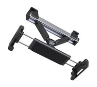 Hemobllo Multi-functional Car Tablet Mount and Phone Holder for Backseat with Adjustable Abs and Silicone Material Suitable for 4.59-15.97cm Headrest Rod, for Travel and Entertainment