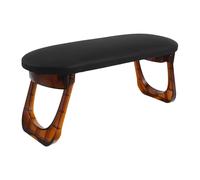 Hemobllo Nail Art Hand Pillow for Manicure Professional Arm Rest Cushion Black Soft Support Pad for Salon Use