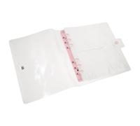 Hemobllo Nail Art Sticker Collecting Album to Protect Stickers with Pu and Plastic Material Lightweight Design
