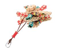 Hemobllo Natural Bird Foraging Toy Colorful Parrot Chewing Plaything for Cage for Mental and Exercise Safe Materials for Healthy Playtime