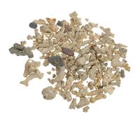 Hemobllo Natural Coral Bone Aquarium Filter Gravel 1lb with Mesh Bag, Coral Filtration Media for Fish Tank, Decorative Filtration Stone Suitable for Freshwater and Marine Aquariums