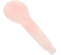 Hemobllo Natural Pink Composite Crystal Jade Gua Sha Facial Massager Tool for Beauty Massage and Spa Care, Multi-Functional Massaging Board Suitable for Shoulder and Body Skin Random Color