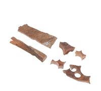 Hemobllo Natural Sandalwood Incense Scraps 5g Set Lightweight Aromatherapy Blocks for Home Purifying and Healing with Small Sandalwood Fragments