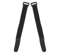 Hemobllo No Crow Rooster Collar Easy to Use Noise Prevention for Poultry 2pcs Anti-hook Chicken Neck Belt Comfortable Nylon Neckband Black for Roosters and Fowl
